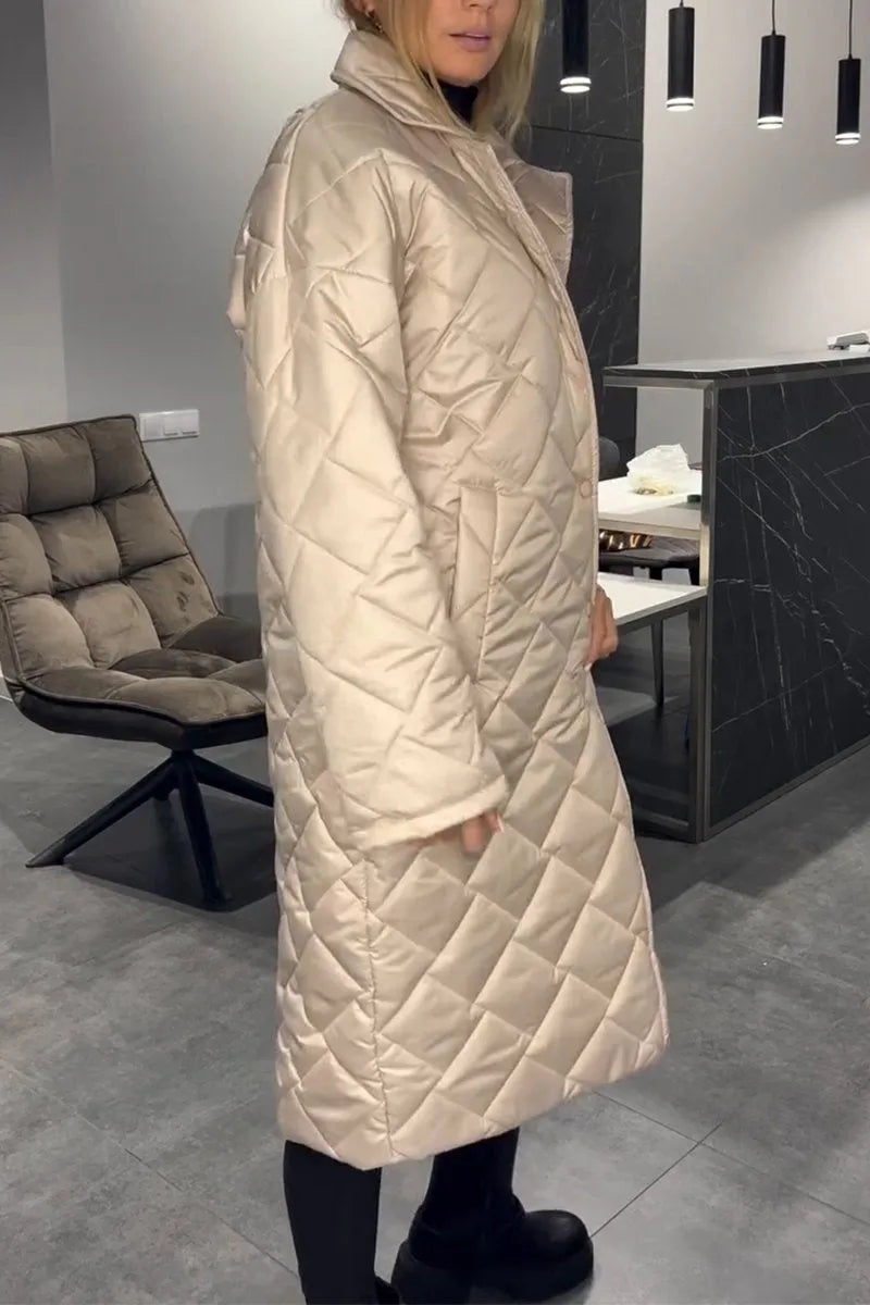 AUDREY | Mid-length coat with pockets