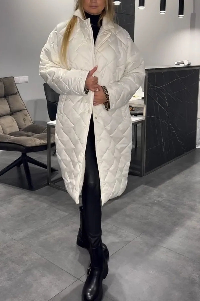 AUDREY | Mid-length coat with pockets