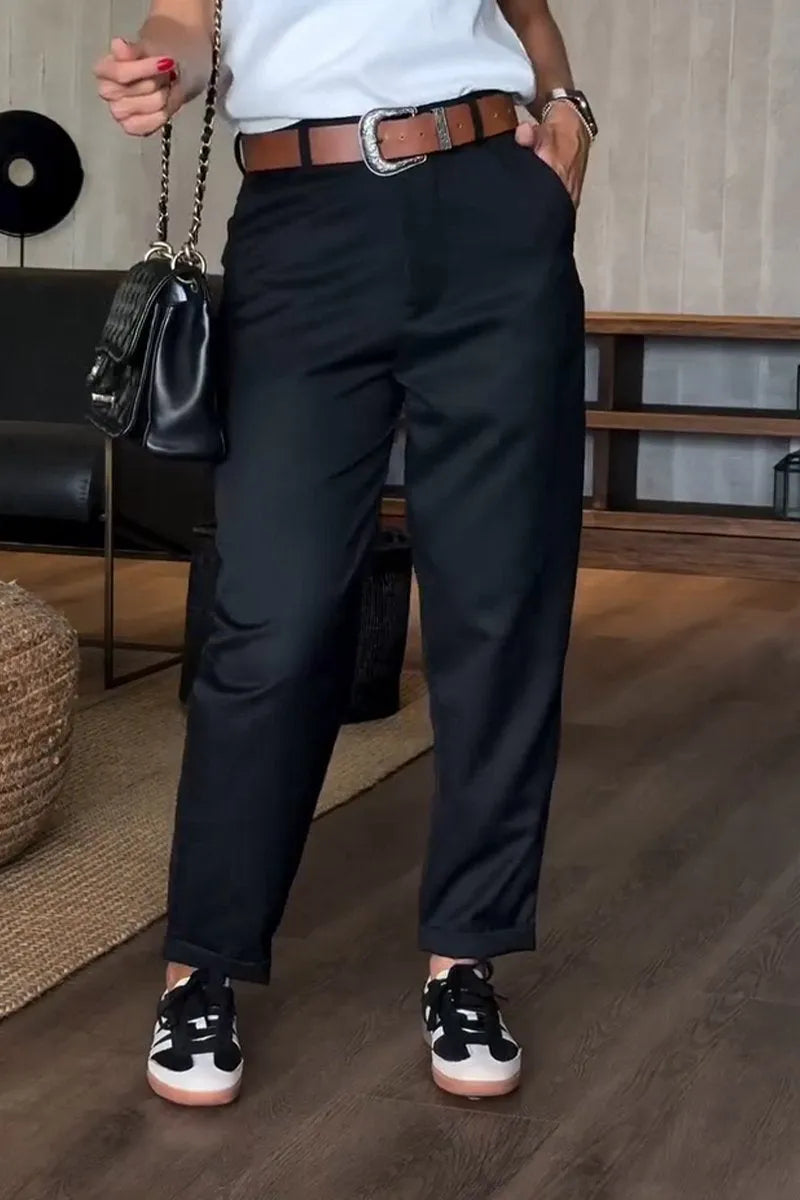 HARRIET | Pinstripe pants for the office