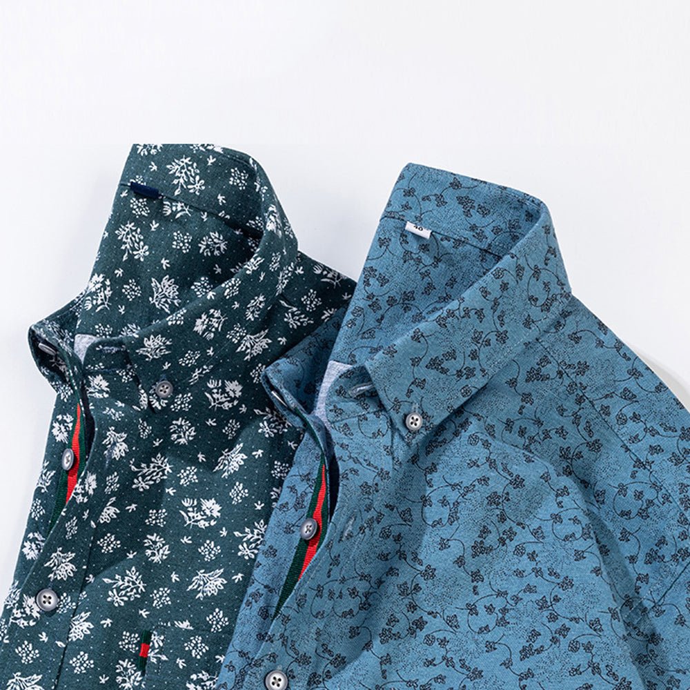 AMELIA | Slim fit floral shirt