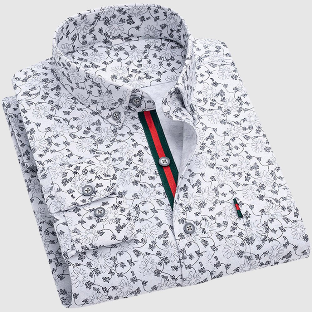 AMELIA | Slim fit floral shirt