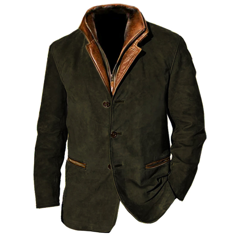 AMELIA | Vintage-inspired suede jacket