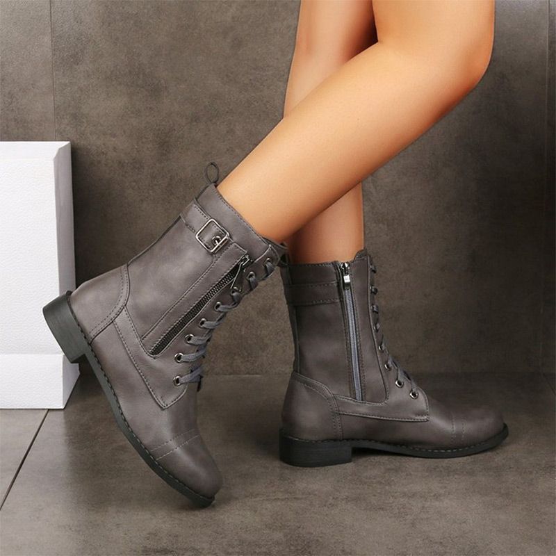 ELEANOR | Boots that zip and lace