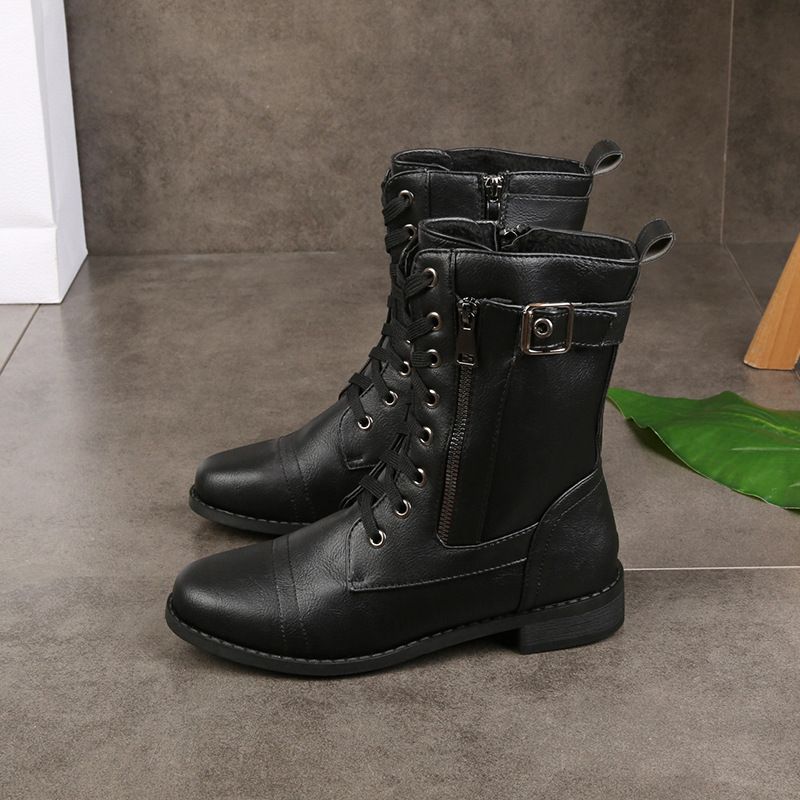 ELEANOR | Boots that zip and lace