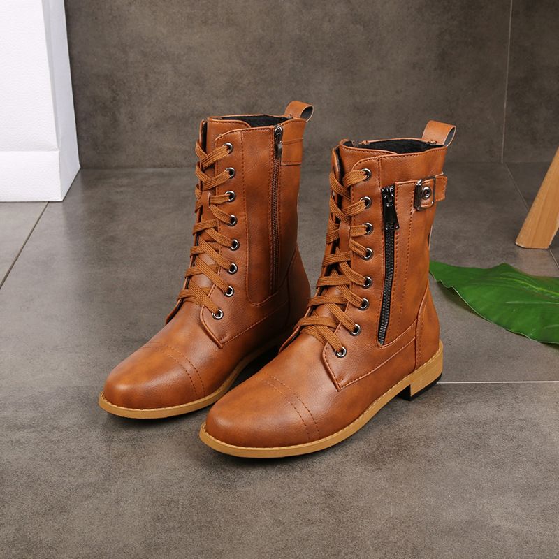 ELEANOR | Boots that zip and lace