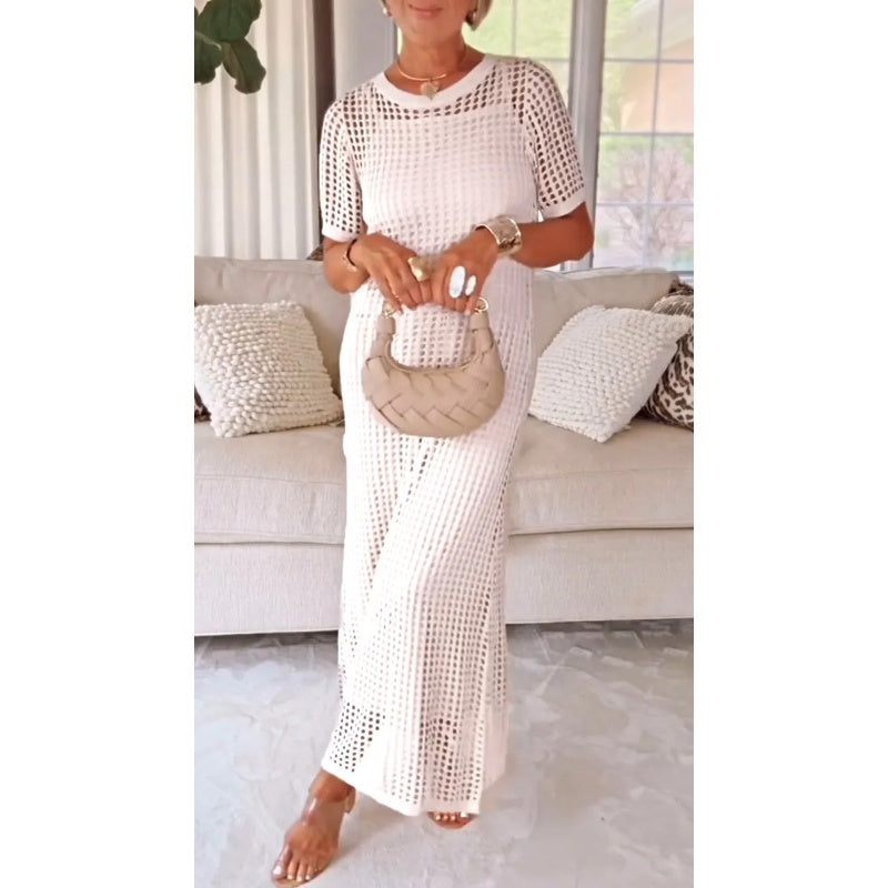 ROSALIND | Cut-out maxi dress with airy layers