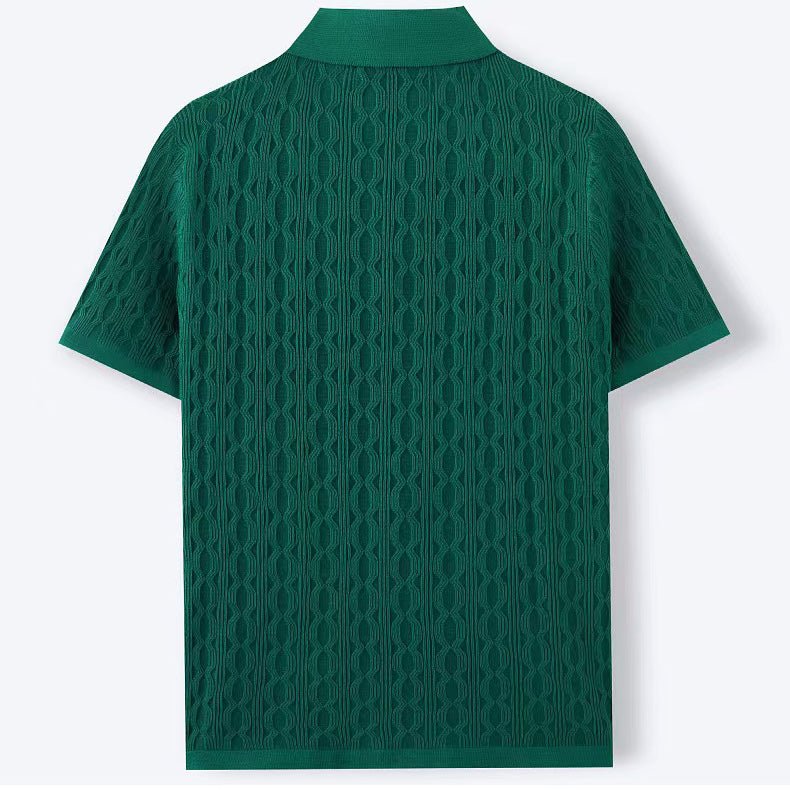 ALICE | Short sleeve shirt with polo collar